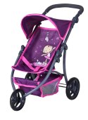 Fioletowy wózek dla lalek spacerówka Jogger Lio Knorr Toys 80268